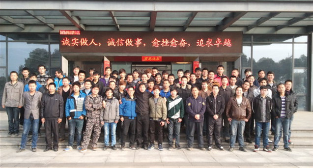 优秀毕业学员合影